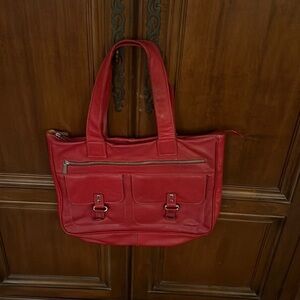 Red Leather Bag